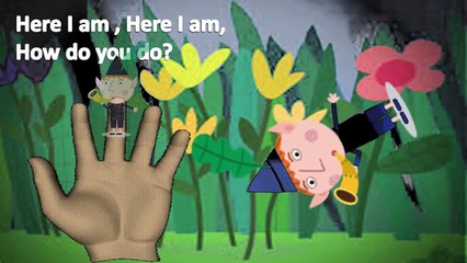 Ben and Holly Finger Family Song Nursery Rhyme (Daddy Finger) Nanny Plum Nick Jr Milkshake
