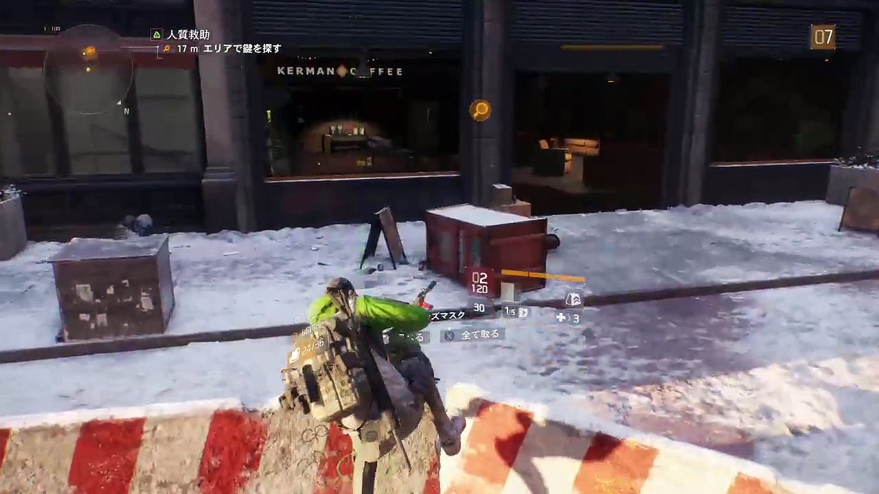 twitch配信でぃびじょん日記【Tom Clancy's The Division】ディビジョン装備レベル8 2017年1月20日d