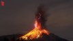 Au Mexique, la spectaculaire éruption du volcan Colima