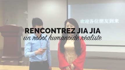 Voici Jia Jia, un robot androïde très réaliste