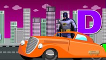 Learn ABC Songs | Batman Cartoon ABC Song For Children | Learn ABC Alphabets Songs For Children