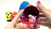 Peppa Pig Play Doh Easter Eggs Huge Playdough Surprise Eggs Toys Hasbro