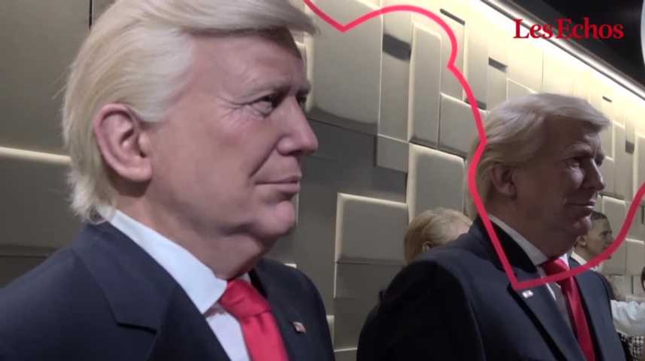 Donald Trump fait son entrée au Musée Grévin