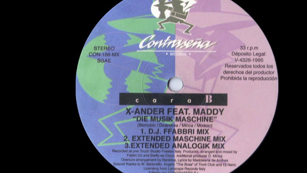 X-Ander - Die Musik Maschine (Extended Analogik Mix) (B3)