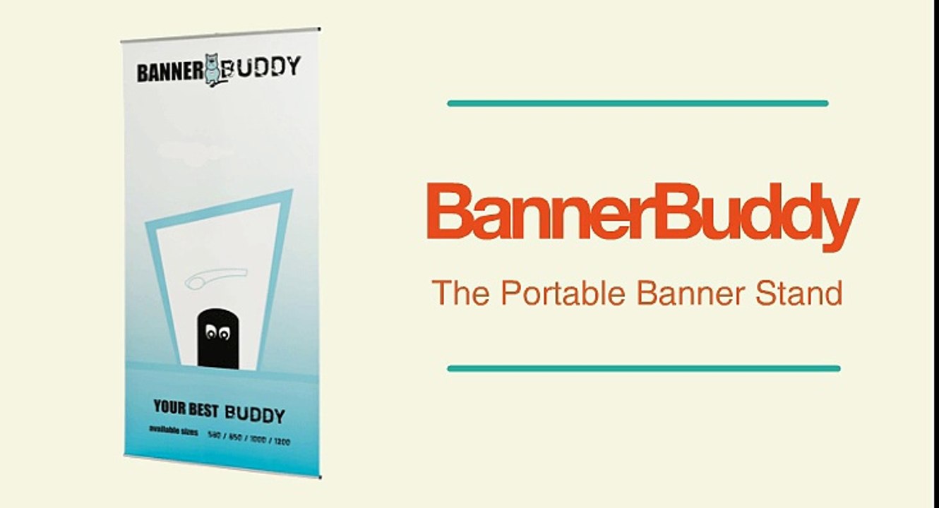 BannerBuddy – The Portable Banner Stand
