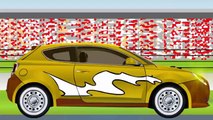 Car racing - ENGLISH - Alfa Romeo MiTo - kids movie - the cars - cars cartoons for kids