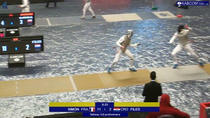 CIP 2017 - T128 SIMON (FRA) vs FILES (CRO)