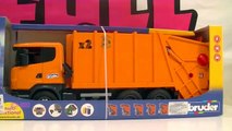 Bruder Scania Garbage Cement Mixer Crane Excavator Land Rover Excavator Defender