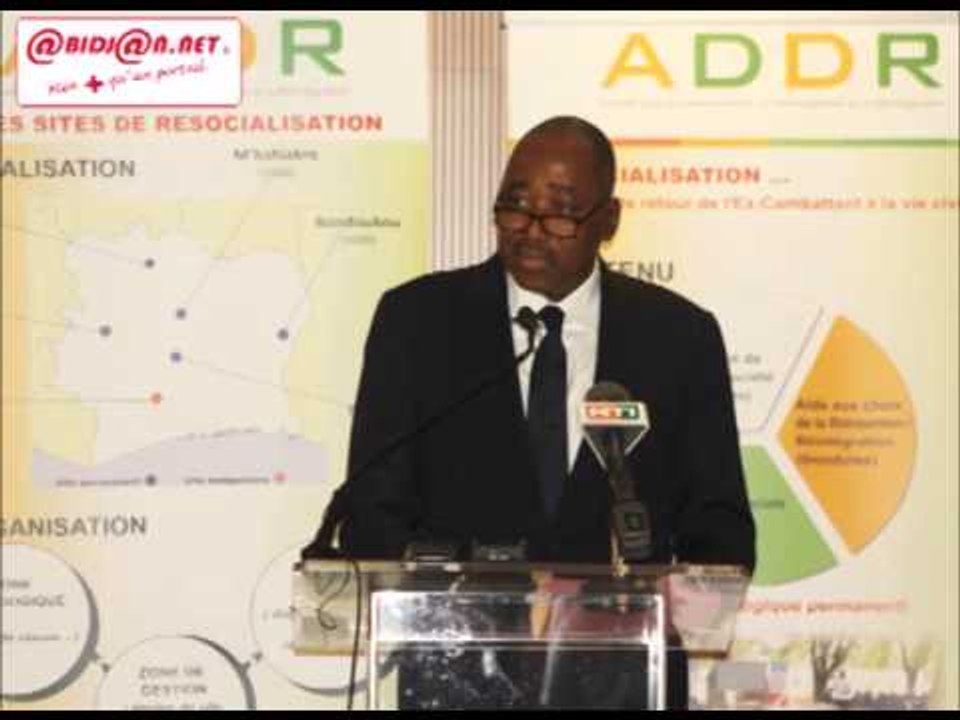 ADDR Amadou Gon Coulibaly demande l'appui du secteur privé pour réinsérer les jeunes