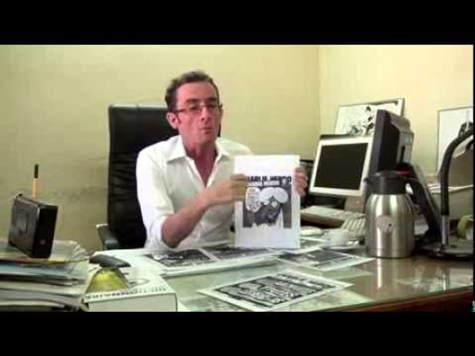 Attentat Charlie Hebdo:  le dessinateur de presse Damien Glez sous le choc