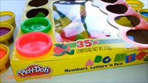 Play DOH 123   Abc letters Learn Numbers & ABC With Play Doh