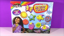 Cra-Z-Art DIY GLITTER Chalk! Mix & Make Your Own Chalk with Dye & Glitter! FUN