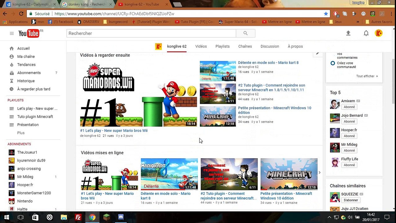 Je reprend dailymotion !