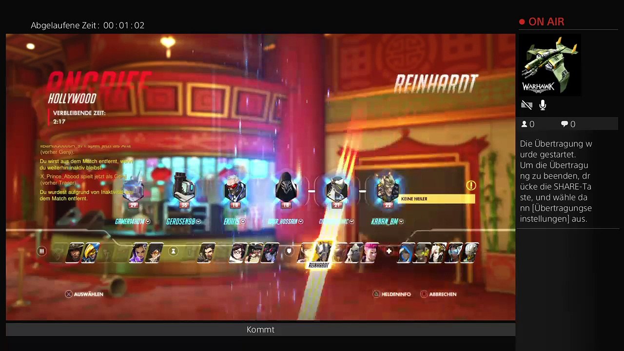 Overwatch live steam Gamer14 (4)