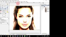 GIMP_ foto para desenho artístico