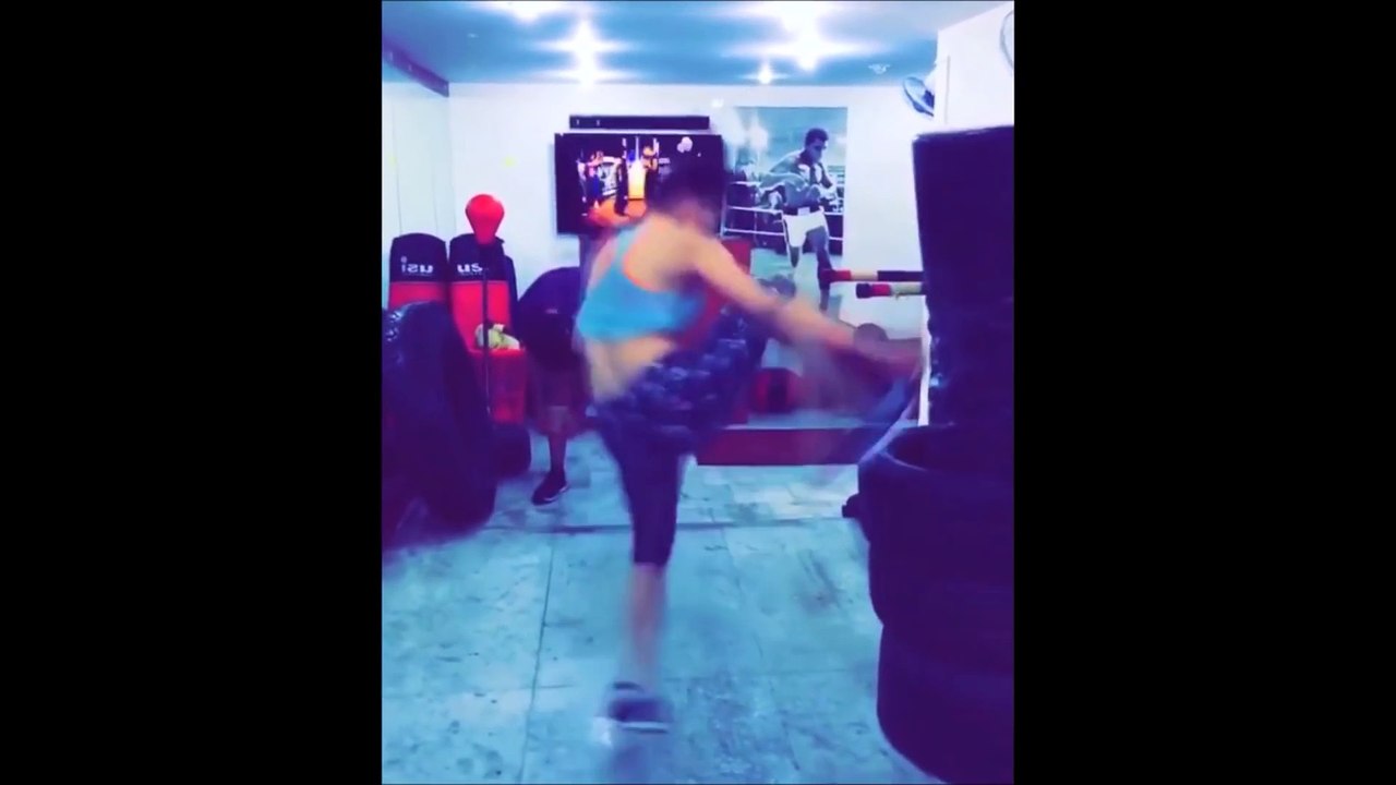 Urvashi Rautela  Workout In Gym Video