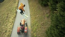 Pub Audi Quattro avec Candide Thovex (Making-of)