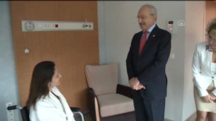 Kılıçdaroğlu, Pavey'i Tedavi Gördüğü Hastanede Ziyaret Etti