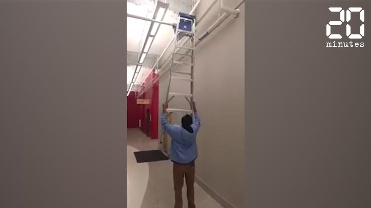 Il ne sait pas se servir d'une échelle !  - Le rewind du vendredi 20 janvier 2017