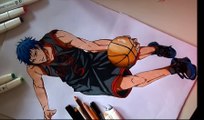 How to draw Aomine Daiki from Kuroko no basket