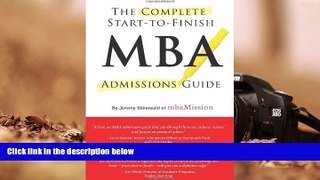 PDF  Complete Start-to-Finish MBA Admissions Guide Full Book