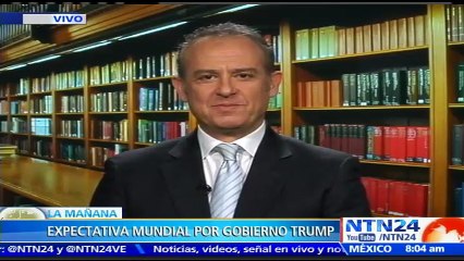 México no construirá ni pagará un muro en la frontera, reitera a NTN24 exembajador Arturo Sarukhán