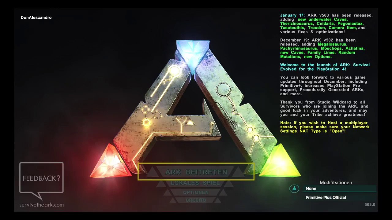 DonAleszandro's ARK Survival Evolved : ««-Überlebender Spartaner Don Rambo auf der ARK-»» (774)