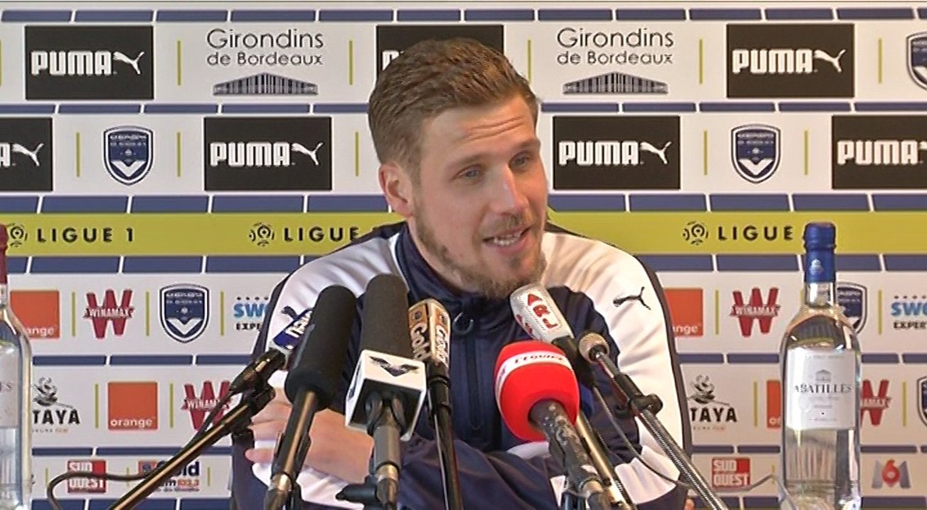 Conférence - Les mots de Grégory Sertic avant le derby