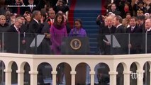 The last 5 U.S. presidents take the oath of office