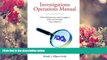 FREE [PDF] DOWNLOAD Investigations Operations Manual: FDA Field Inspection and Investigation