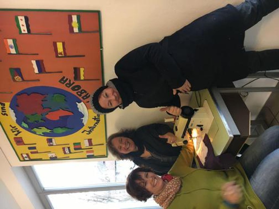 Neue Maschinen für Nähprojekt