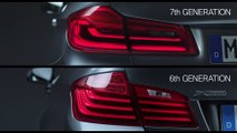 BMW 5 Series 6ª geração vs 7ª geração
