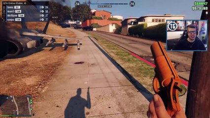 FLYING BIKE GLITCH! (GTA 5 Funny Moments)