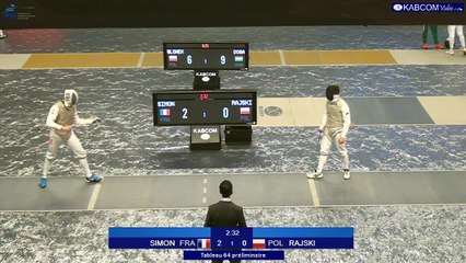 CIP 2017 - T64 SIMON (FRA) vs RAJSKI (POL)