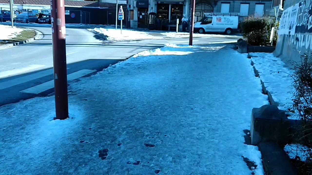 Verglas à Verviers