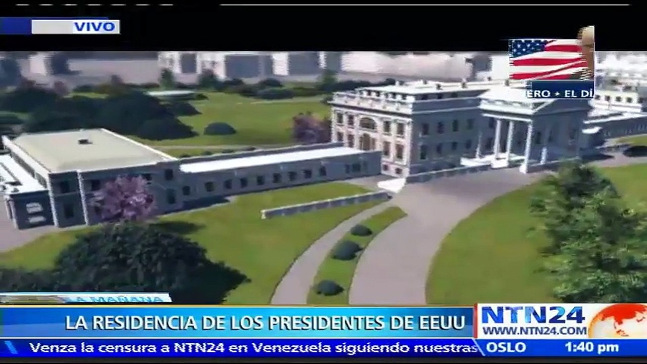 ¡Enorme! Así es la Casa Blanca, próxima residencia de Donald Trump como presidente de EE. UU.