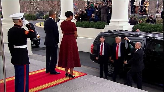 Etats-Unis : Barack Obama accueille Donald Trump à la Maison Blanche