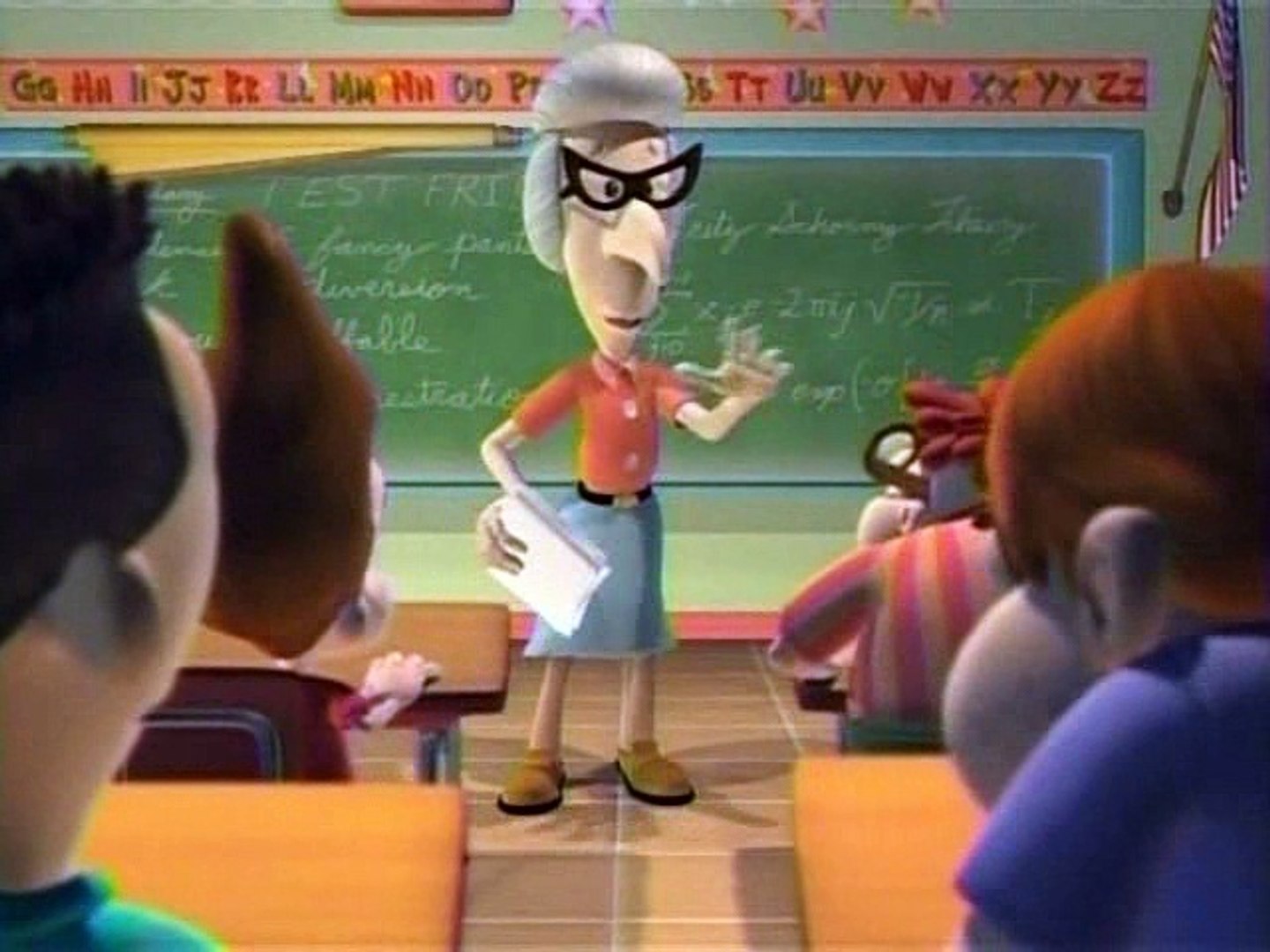 Jimmy neutron teacher bird