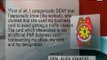 SONA: PNP Gen. Ignacio, hindi raw kilala ang babaeng gumamit ng kanyang business card