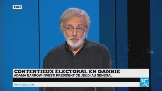 Gambie - Adama Barrow investi Président au Sénégal