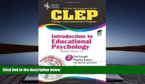 PDF  CLEP® Introduction to Educational Psychology w/CD (CLEP Test Preparation) Full Book