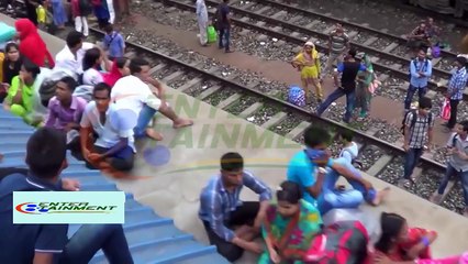 Compilation Of Dangerous Train Roof Riding 2016 (Must See) - Entertainment