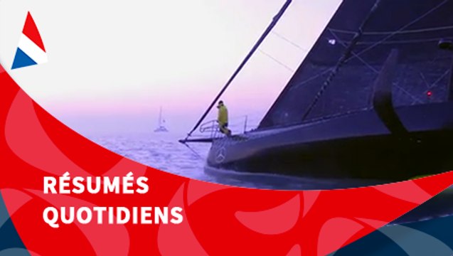 J75 : L'arrivée d'Alex Thomson aux Sables d'Olonne / Vendée Globe