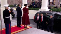 Obama recebe Trump na Casa Branca antes da posse