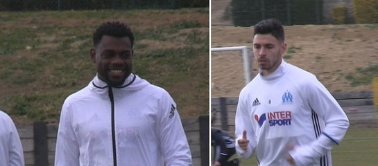 A l'entraînement avec... Sanson et Bedimo