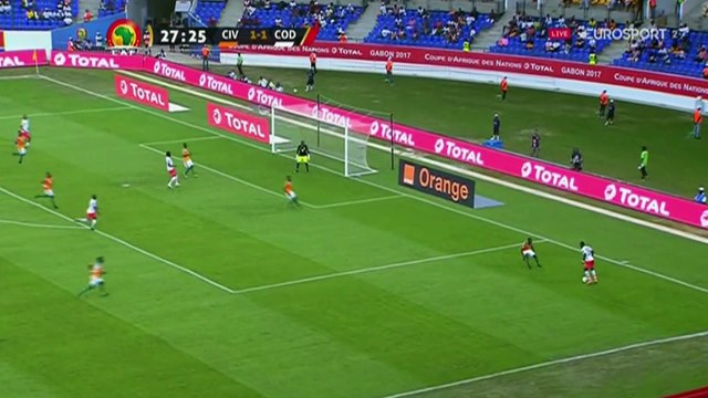 Junior Kabananga Goal HD - Ivory Coast	1-2	D.R. Congo 20.01.2017