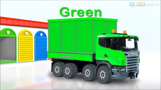Learn Colors with Animal Transporter for Kids | Learn Animals for Children