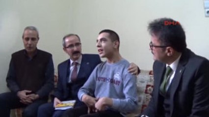 Gaziantep Evde Eğitim Gören Yunus Emre, 'Teşekkür' Aldı