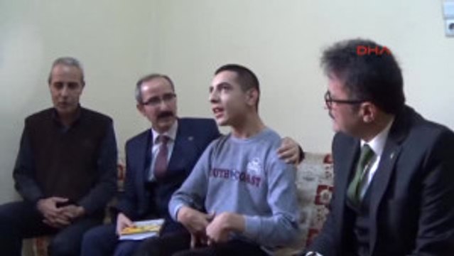 Gaziantep Evde Eğitim Gören Yunus Emre, 'Teşekkür' Aldı