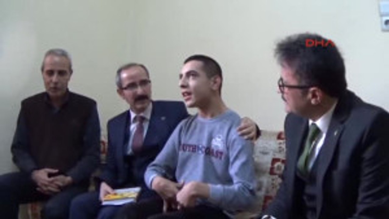 Gaziantep Evde Eğitim Gören Yunus Emre, 'Teşekkür' Aldı